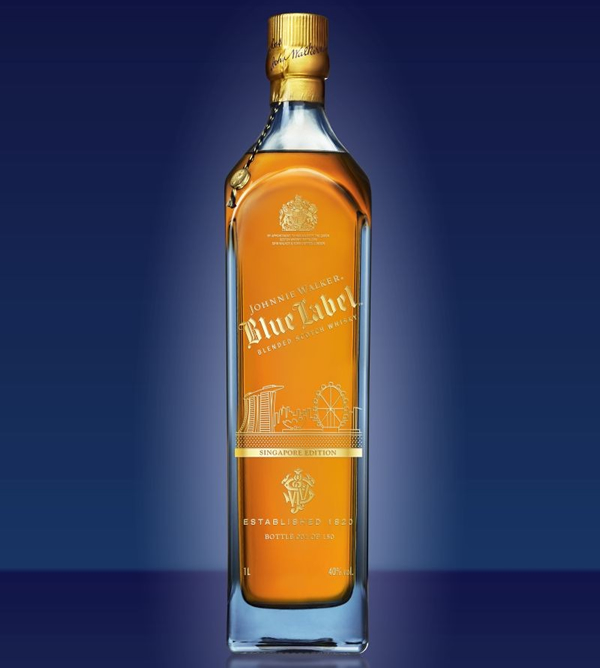 Johnnie Walker Blue Labe запускает первую в мире 3D выставку в бутылках