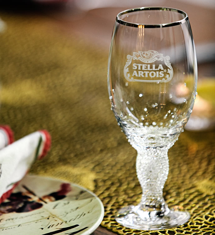 Роскошные 500-долларовые хрустальные бокалы для пива от Stella Artois
