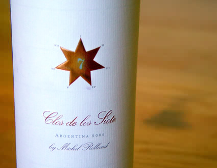Clos de los Siete выпустит белое вино высокого класса